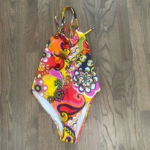 Zara one piece bathing suit size small